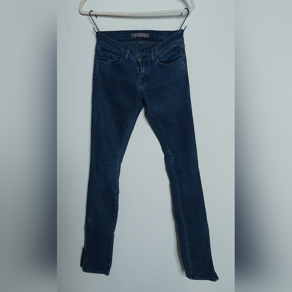 J Brand Faded Dark Wash Skinny Jeans Size 25